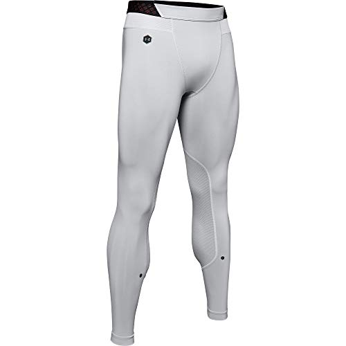 Under Armour Rush P Mallas de Compresion con Cinturilla Elástica, Hombre, Gris (Gray 011), M