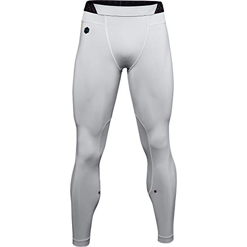 Under Armour Rush P Mallas de Compresion con Cinturilla Elástica, Hombre, Gris (Gray 011), XL