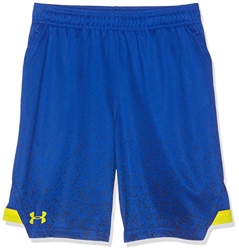 Under Armour SC30 Short Pantalón Corto, Niños, Azul (Royal/Taxi 400), XL