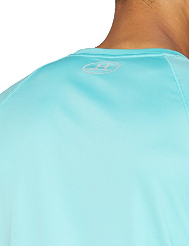 Under Armour Speed Stride Short Sleeve Camiseta Deporte, Hombre, Naranja Phoenix Fire, LG