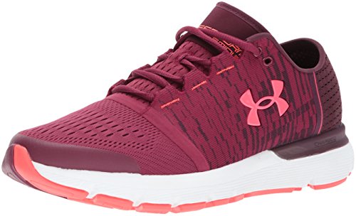 Under Armour Speedform Gemini 3 GR - Zapatillas de Running para Mujer, Color Rojo, Talla 38.5 EU