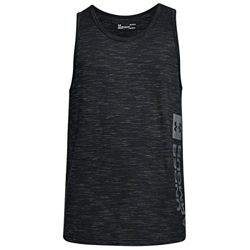 Under Armour Sportstyle Graphic Tank Camiseta sin Mangas, Hombre, Negro (001), S