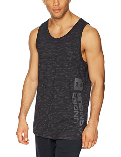 Under Armour Sportstyle Graphic Tank Camiseta sin Mangas, Hombre, Negro (001), S