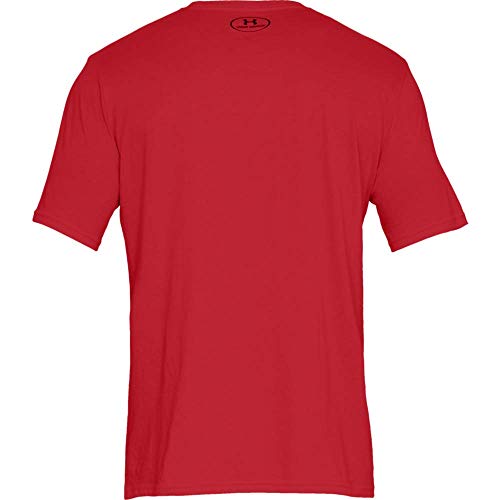 Under Armour Sportstyle Left Chest Camiseta, Hombre, Rojo, MD