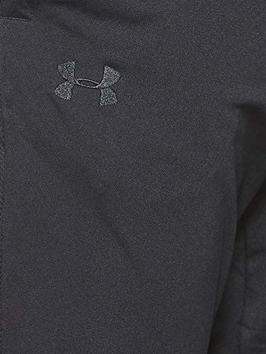 Under Armour Sportstyle Pique Track Pantalones, Hombre, Negro (Black/Black 002), SM