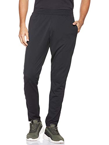 Under Armour Sportstyle Pique Track Pantalones, Hombre, Negro (Black/Black 002), SM