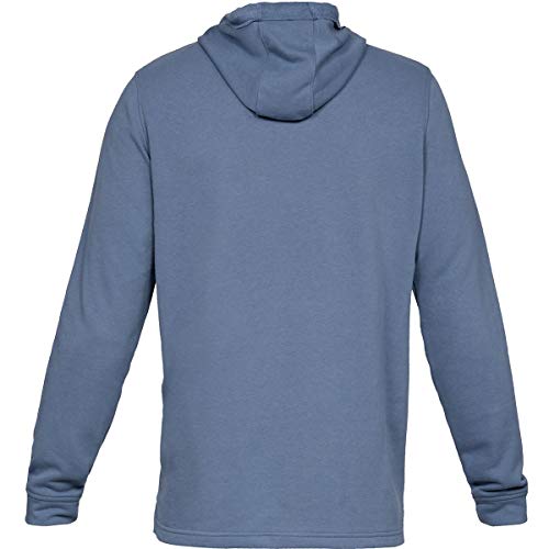 Under Armour Sportstyle Terry H Sudadera con Capucha, Hombre, Azul (Thunder/Onyx White 408), XS