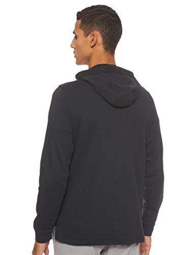 Under Armour Sportstyle Terry H Sudadera con Capucha, Hombre, Negro (Black/Onyx White 001), L