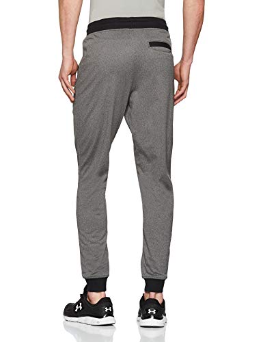 Under Armour Sportstyle Tricot Jogger Pantalones, Gris (Carbon Heather/Black 090), XS para Hombre