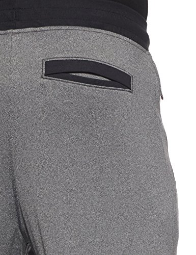 Under Armour Sportstyle Tricot Jogger Pantalones, Hombre, Gris (Carbon Heather/Black 090), L