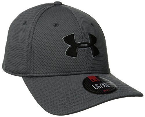 Under Armour Sportswear - Cap Blitzing II - Gorra de golf para hombre, Gris, M/L