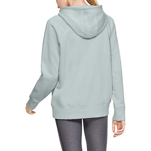 Under Armour Sudadera Con Capucha Ua Rival Fleece Sportstyle Graphic Sudadera Con Capucha, Mujer, Green, XS