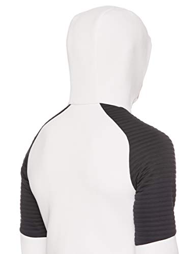 Under Armour Sudadera con Capucha y Cremallera para Hombre, Hombre, Sudadera con Cremallera, 1320705, Blanco (100)/Negro, XXL