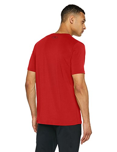 Under Armour Team Issue Wordmark Camiseta de Manga Corta, Hombre, Rojo (Red/White/Steel 600), S