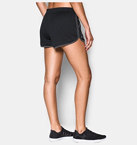 Under Armour Tech 2.0 Twist Pantalón Corto, Mujer, Negro (001), M