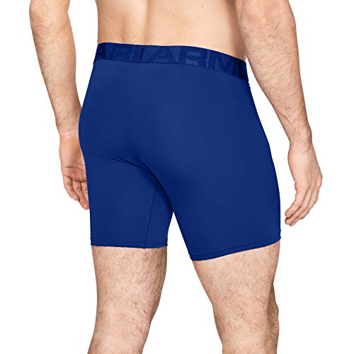 Under Armour Tech Mesh 6in 2 Pack Ropa Interior, Hombre, Azul (Blue 400), XL