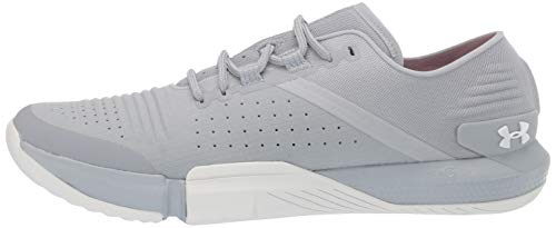 Under Armour Tribase Reign, Zapatillas Deportivas para Interior para Hombre, Gris (Mod Gray/White/White (102) 102), 41 EU