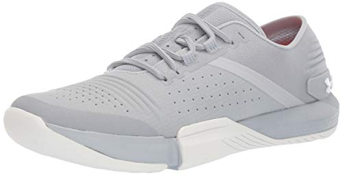 Under Armour Tribase Reign, Zapatillas Deportivas para Interior para Hombre, Gris (Mod Gray/White/White (102) 102), 41 EU