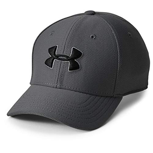 Under Armour UA Boy's Blitzing 3.0 Cap, Gorra niño, Gris (Graphite/Steel/Black (040)), XS