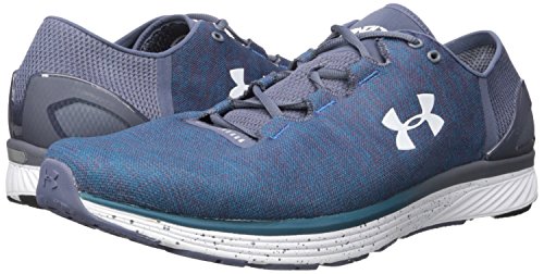 Under Armour UA Charged Bandit 3, Zapatillas de Running para Hombre, Multicolor (Bayou Blue/Apollo Gray/White), 42.5 EU