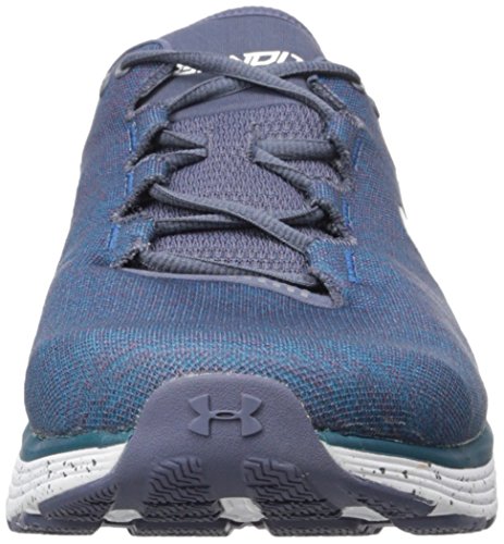 Under Armour UA Charged Bandit 3, Zapatillas de Running para Hombre, Multicolor (Bayou Blue/Apollo Gray/White), 42.5 EU