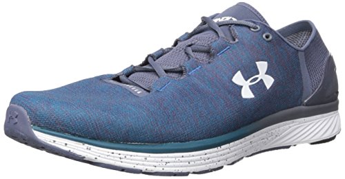 Under Armour UA Charged Bandit 3, Zapatillas de Running para Hombre, Multicolor (Bayou Blue/Apollo Gray/White), 42.5 EU