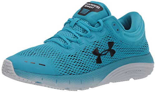 Under Armour UA Charged Bandit 5, Zapatillas para Correr, Calzado Deportivo para Hombre, Verde (Escape/Halo Gray/Black (302) 302), 42 EU