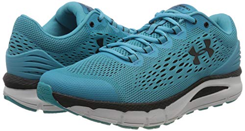 Under Armour UA Charged Intake 4, Zapatillas de Running para Hombre, Verde (Escape/Halo Gray/Black), 41 EU