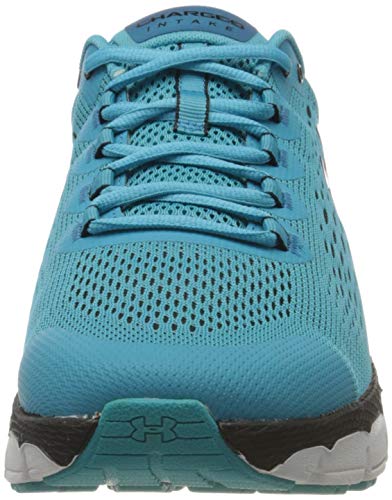 Under Armour UA Charged Intake 4, Zapatillas de Running para Hombre, Verde (Escape/Halo Gray/Black), 44 EU