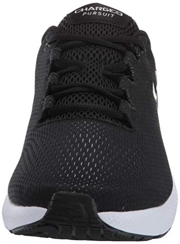 Under Armour UA Charged Pursuit 2, Zapatillas para Correr para Hombre, Negro (Black/White/White (001) 001), 43 EU