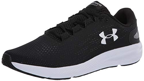 Under Armour UA Charged Pursuit 2, Zapatillas para Correr para Hombre, Negro (Black/White/White (001) 001), 43 EU