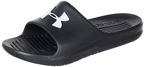 Under Armour UA Core Pth SL, Zapatos de Playa y Piscina Unisex Adulto, Negro (Black/Black/White (001) 001), 45 EU