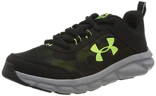 Under Armour UA GS Assert 8, Zapatillas de Running Unisex Adulto, Negro (Black/Steel/X-Ray), 36 EU