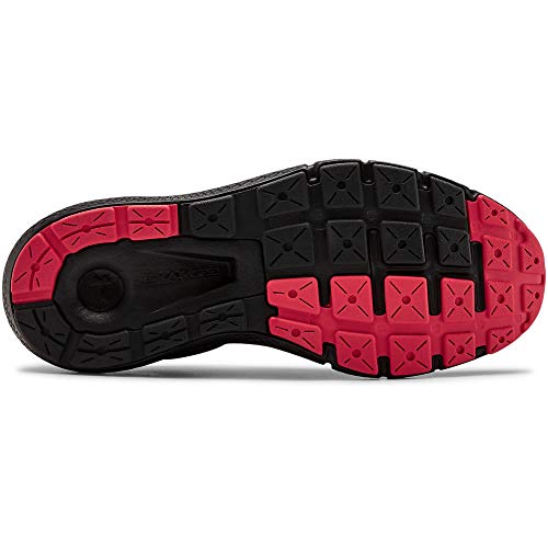 Under Armour UA GS Charged Rogue 2, Zapatillas para Correr, Calzado Deportivo de Calidad Unisex Adulto, Negro (Black/Versa Red/Versa Red), 39 EU