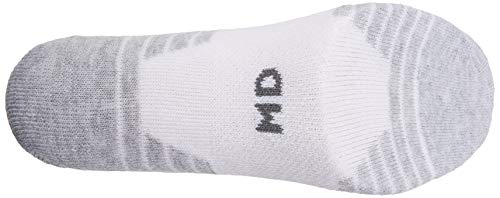 Under Armour UA Heatgear Tech Crew Calcetines, Unisex Adulto, Blanco (White/Graphite 100), L