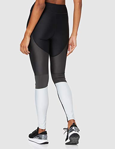 Under Armour UA HG Armour Perforation Inset Leggings Pantalones Deportivos Para Mujer, Mallas Deportivas Mujer Negro MD