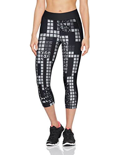 Under Armour UA HG Print Armour Leggings Capri, Mujer, Negro (017), XS