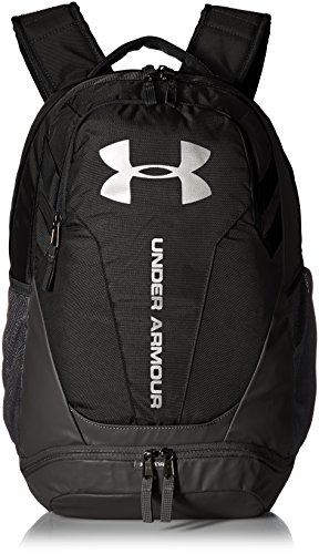 Under Armour Ua Hustle 3.0, Mochila Unisex, Negro (Black/Black/Silver 001), Talla Única