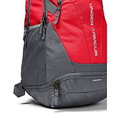 Under Armour UA Hustle 3.0 Mochila, Unisex, Rojo (Red/Graphite/Silver 600), Talla única