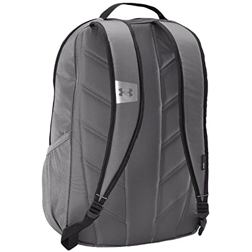 Under Armour UA Hustle Backpack LDWR Mochila Hombre Gris (Graphite/Graphite/Silver 040) Talla única