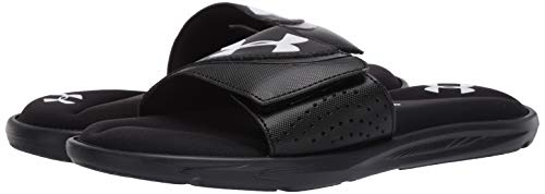 Under Armour UA M Ignite Vi SL, Zapatos de Playa y Piscina para Hombre, Negro (Black/Black/White), 41 EU