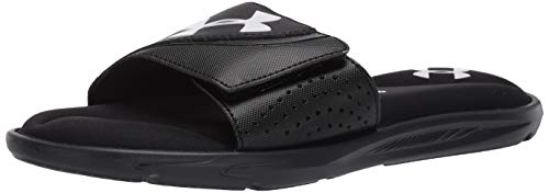 Under Armour UA M Ignite Vi SL, Zapatos de Playa y Piscina para Hombre, Negro (Black/Black/White), 41 EU