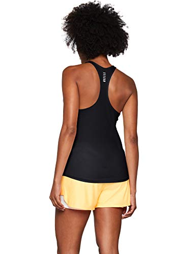 Under Armour UA Qualifier Tank Camiseta Sin Mangas, Mujer, Negro, SM