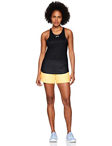 Under Armour UA Qualifier Tank Camiseta Sin Mangas, Mujer, Negro, SM