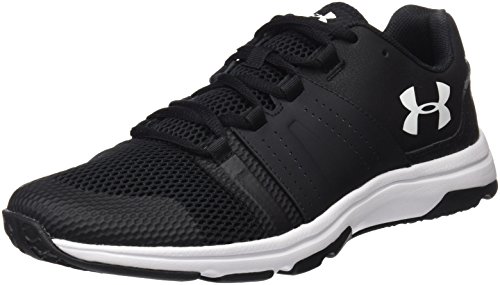 Under Armour UA Raid TR, Zapatillas de Deporte para Hombre, Negro (Black/Black/White 002), 40.5 EU