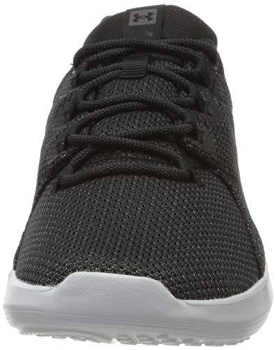 Under Armour UA Ripple 2.0 NM1, Zapatillas Ligeras para Correr, de Entrenamiento, Transpirables para Hombre, Negro Black Halo Gray Black 002 002, 40.5 EU