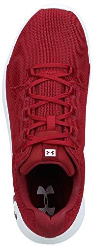 Under Armour UA Ripple 2.0, Zapatillas de Running para Hombre, Rojo (Cardinal/White/Cardinal (601) 601), 41 EU