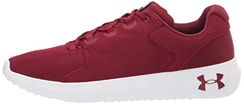 Under Armour UA Ripple 2.0, Zapatillas de Running para Hombre, Rojo (Cardinal/White/Cardinal (601) 601), 41 EU