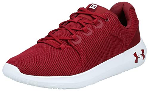 Under Armour UA Ripple 2.0, Zapatillas de Running para Hombre, Rojo (Cardinal/White/Cardinal (601) 601), 41 EU