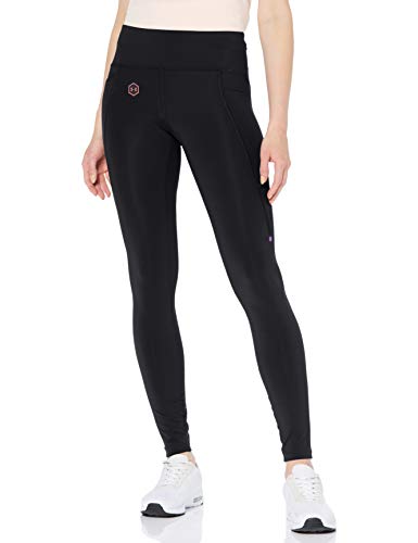 Under Armour UA Rush Legging Leggings, Mujer, Negro (Black/Black 001), XS